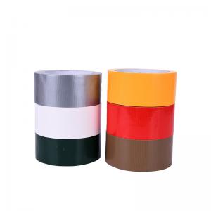 3 inch Fabric Cloth Colored Duct Tape Heavy Duty Silver Duct Tape Custom pvc Adhesive duct tape 100 - 499 pieces